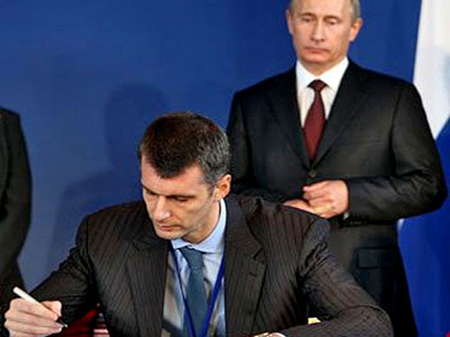 The Kremlin and Prokhorov