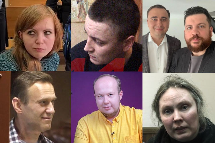 September 2021: Chelyabinsk anarchists, Navalny, Valentina Chupik