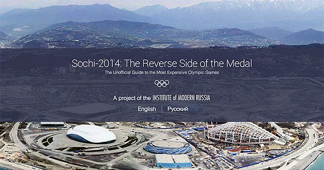 IMR Launches an Interactive Website on Abuses in Sochi Olympics