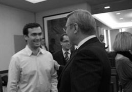 Экс-премьер-министр РФ Михаил Касьянов посетил Колумбийский университет
